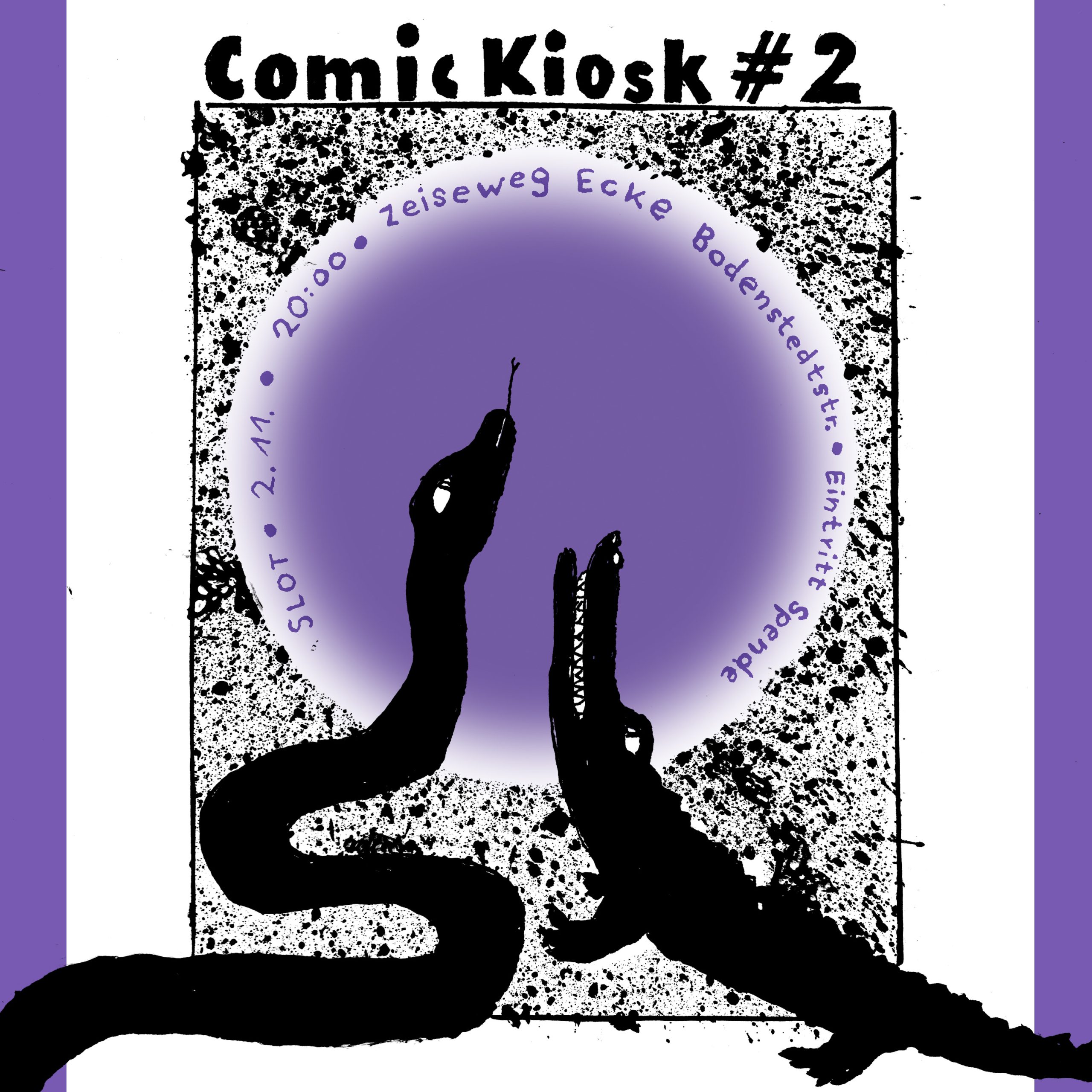 Comic Kiosk # 2 – Lesung & Musik